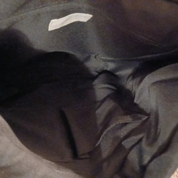 Black Leather Backpack - Picture 6 of 8